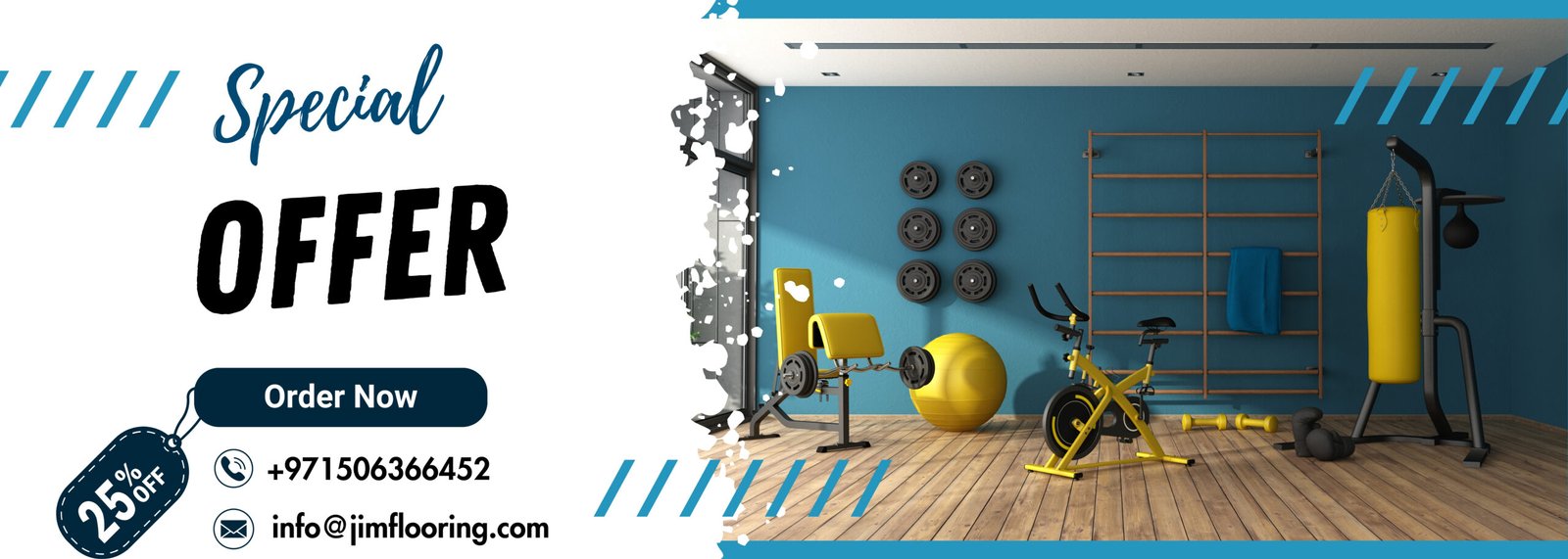 Special offer on Gym Flooring Dubai