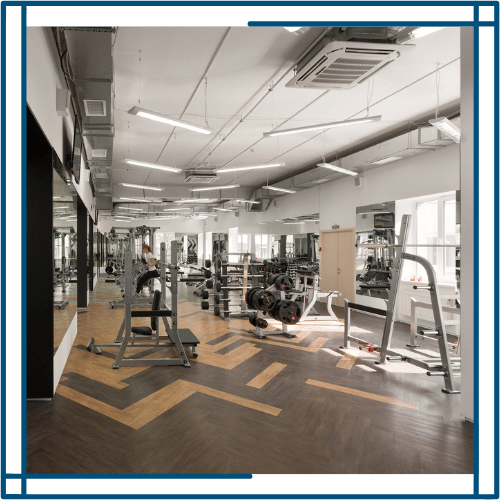 high-quality gym flooring dubai